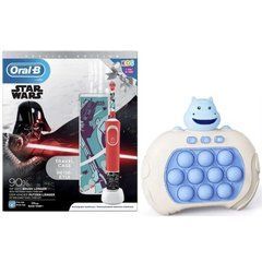 Детская электрическая зубная щётка Oral-B Vitality D100.413.2KX Spider-Man Soft+Футляр + электронный поп ит