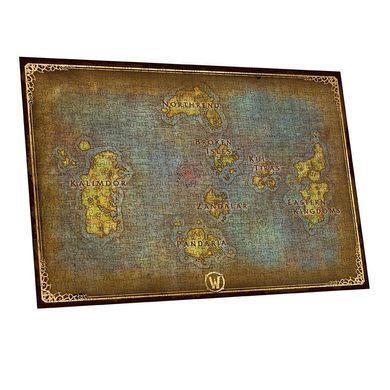 Пазл WORLD OF WARCRAFT Azeroth's map 1000 pieces (Варкрафт)