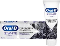 Зубная паста Oral-B 3D White Luxe Древесный уголь 75 мл 02625