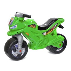 Детский мотоцикл 2-колесный зеленый, ТМ Орион (501 Зел)