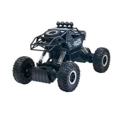Автомобіль OFF-ROAD CRAWLER на р/к - WHERE THE TRAIL ENDS (чорний металік, акум.7.2V, мет.корпус,1:14) SL-121RHMBl