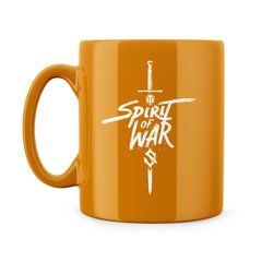 Чашка WORLD OF TANKS Sabaton Limited Edition Sword (ВоТ Сабатон) помаранчевий
