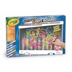 Доска для рисования Crayola Kits с подсветкой и фломастерами (74-7504-M)