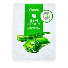 Маска для лица с экстрактом Алоэ Вера "Coony" Увлажняет и успокаивает кожу Корея KF0002