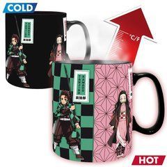 Чашка хамелеон DEMON SLAYER: KIMETSU NO YAIBA Four Slayers 460 мл