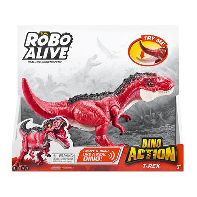 Інтерактивна іграшка ROBO ALIVE серії "Dino Action" - ТИРАНОЗАВР (7171)