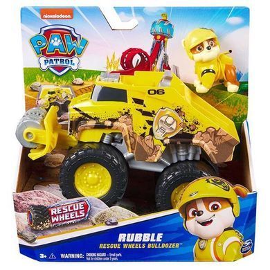 Игровой набор Paw Patrol Мегаколеса Большой спасательный автомобиль-трансформер с Крепышом (SM17776/6069304)