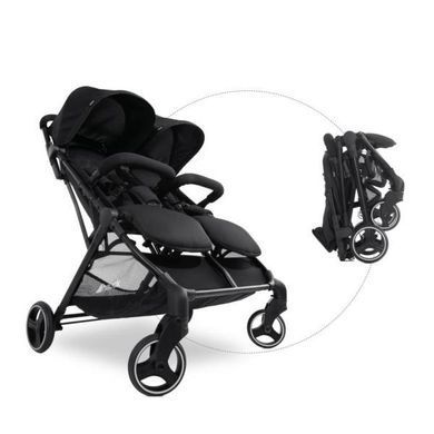 Детская коляска для двойни Hauck Swift X Duo черный (50004-0)