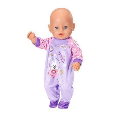 Одяг для ляльки BABY BORN серії "День народження" - СВЯТКОВИЙ КОМБІНЕЗОН (на 43 см, лавандовий) 831090-1