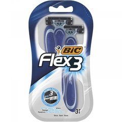 Одноразові станки для гоління 3 шт. BIC Flex 3 Comfort 02336