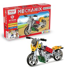 Металевий конструктор, розвиваючий "MECHANIX" Мотоцикли (155 елм./14 моделей)