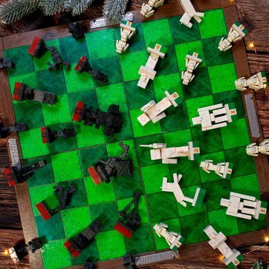 Шахи MINECRAFT Overworld Heroes vs. Hostile Mobs (Майнкрафт)