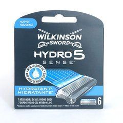 Картриджі для гоління Wilkinson Sword (Schick) Hydro 5 Sense Hydratant (6 шт.) 01139