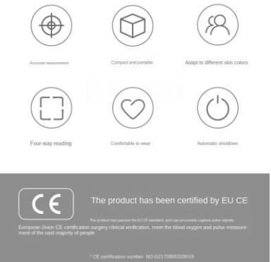 Оксиметром Original Xiaomi Yuwell 302 Pulse Finger