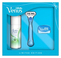 Набір подарунковий Venus (бритва Smooth + лезо + гель для гоління Satin Care 75 мл) 4922