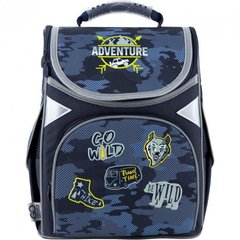 Рюкзак шкільний каркасний Education "Adventure", GoPack (GO20-5001S-16)