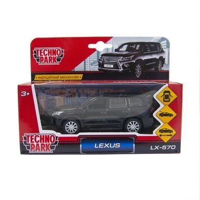 Автомодель - LEXUS LX-570 (LX570-BK(FOB))