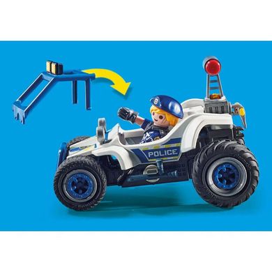 Конструктор Playmobil City action "Полицейский внедорожник с похитителем драгоценностей", 89 деталей (70570)