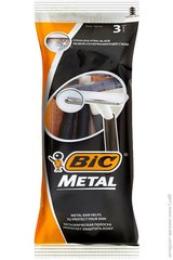 Одноразові станки для гоління 3 шт. BIC Metal 02340