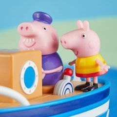 Игровой набор Peppa - ПЕППА С ДЕДУШКОЙ НА КОРАБЛЕ (корабль, 2 фигурки) F3631