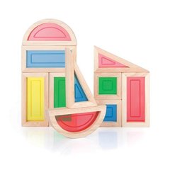 Кубики Guidecraft Block Play Большая радуга, 14 см, 10 шт. (G3015)