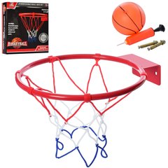 Игровой набор "Баскетбол" кольцо 23 см, мяч, насос (MR0486)