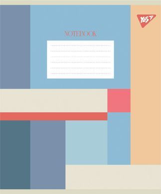 Тетрадь ученическая общая YES Abstraction А5 60 листов клетка