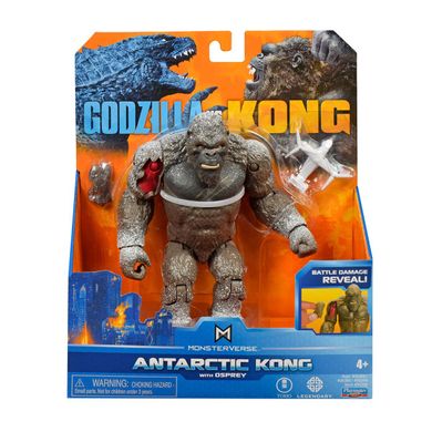 Фигурка GODZILLA VS. KONG - АНТАРКТИЧЕСКИЙ КОНГ СО СКОПОЙ, 15 сm (35309)