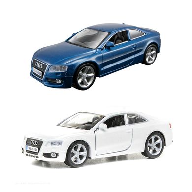 Автомодель - AUDI A5 (ассорти синий металлик, белый, 1:32) 18-43008