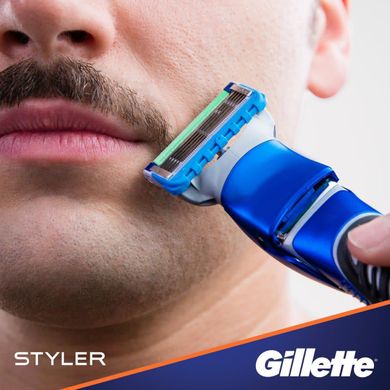 Подарочный набор Gillette Fusion ProGlide Styler (1 кассета ProGlide Power + 3 насадки) 01614