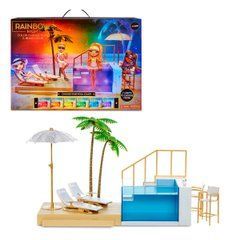 Игровой набор для кукол RAINBOW HIGH серии "Pacific Coast" - ВЕЧЕРИНКА У БАССЕЙНА (свет) 578475