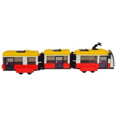 Конструктор IBLOCK "Транспорт. Трамвай 3-х секційний", 472 деталі (PL-921-381)
