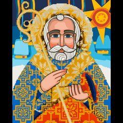 Картина за номерами з алмазною мозаїкою SANTI Святий Миколай 40*50 см &copy;mosyakart