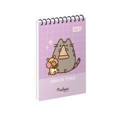 Зошит для записів Yes Pusheen одинарна спіраль А7/80 аркушів