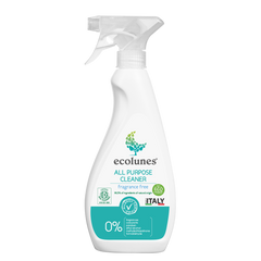 Гипоаллергенный органический универсальный очиститель без запаха, Ecolunes, 500 мл