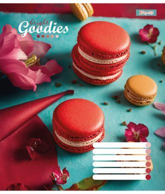 Зошит для записів 1В Bright goodies А5 96 аркушів лінія