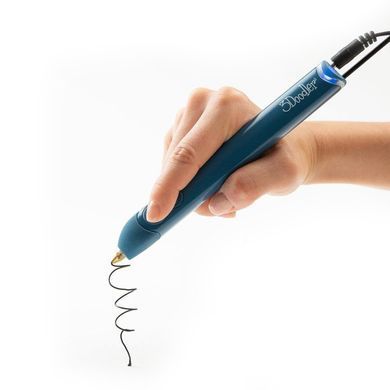 3D-ручка 3Doodler Create PLUS для проф. использования - СИНЯЯ (75 cтержней, аксессуары) 8CPSBEEU3E