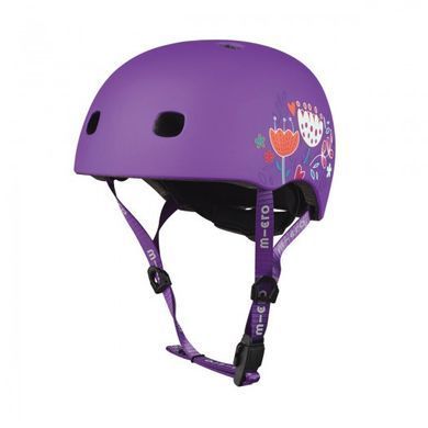 Захисний шолом Micro - Фіолетовий з квітами (48&ndash;53 cm, S) AC2137BX