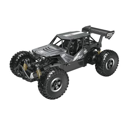 Автомобиль OFF-ROAD CRAWLER на р/у – SPEED KING (черный металлик, метал. корпус, аккум. 6V, 1:14) SL-153RHMBl