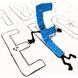 3D-ручка 3Doodler Create PLUS для проф. использования - СИНЯЯ (75 cтержней, аксессуары) 8CPSBEEU3E