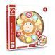 Деревянный пазл-сортер Hape Часы (E1622)
