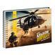 Альбом для рисования YES А4 40 Спираль Military