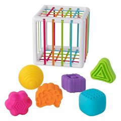 Сортер-куб со стенками-шнурочками Fat Brain Toys InnyBin (F251ML)