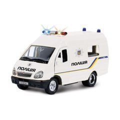 Автомодель - ГАЗЕЛЬ ПОЛИЦИЯ (свет, озвуч. укр.яз.) CT-1276-17-PUN