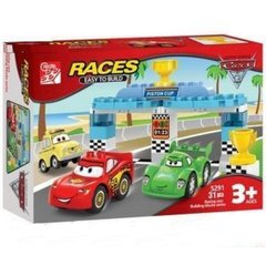 Детский конструктор RACES "Тачки", 31 деталь (5291)