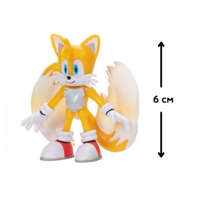 Игровая фигурка с артикуляцией SONIC THE HEDGEHOG - Модерн Тэйлз 6 cm (40688i-RF1)