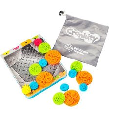 Головоломка Разноцветные шестерёнки Fat Brain Toys Crankity (F140ML)