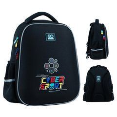 Рюкзак школьный полукаркасный Education "Cyber Sport", GoPack (GO24-165M-5)