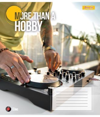 Зошит для записів 1В Hobby А5 96 аркушів лінія