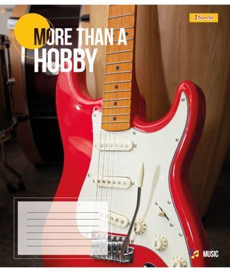 Зошит для записів 1В Hobby А5 96 аркушів лінія